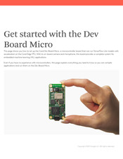 Coral Dev Board Micro Get Started