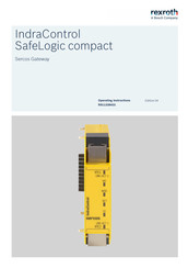 Bosch rexroth IndraControl SafeLogic compact Operating Instructions Manual