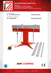HOLZMANN MASCHINEN AKM 1250MAG User Manual