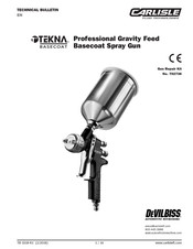 Carlisle Fluid Technologies DeVILBISS TEKNA BASECOAT Installation Manual