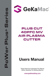 GeKaMac PoWer Plus+ Series User Manual