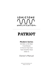 Sonictone Amplification PATRIOT Owner's Manual
