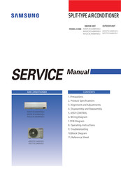 Samsung AR09CXCAAWKNEU Service Manual