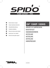DIPRA SPID'O GP 1300F-100H5 Original Operating Instructions
