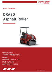 Dynapac REDLINE DRA30 Instruction Manual