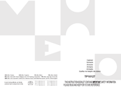Costway TP10127 Manual