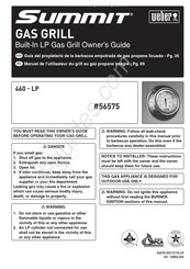 Weber Summit 460-LP Owner's Manual
