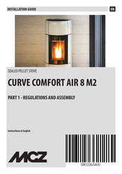 MCZ CURVE COMFORT AIR 8 M2 Installation Manual