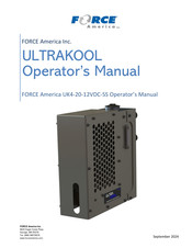 Force America ULTRAKOOL UK4-20-12VDC-SS Operator's Manual