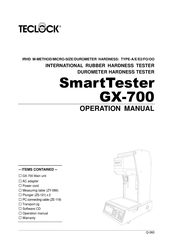TECLOCK SmartTester GX-700 Operation Manual
