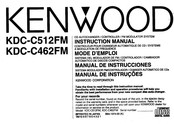Kenwood KDC-C462FM Instruction Manual