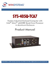 WinSystems SYS-405Q-TCA7 Product Manual