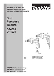 Makita DP4020 Instruction Manual