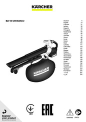 Kärcher BLV 36-240 Battery Instruction Manual