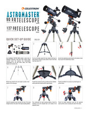 Celestron ASTROMASTER 90EQ MAK Quick Setup Manual