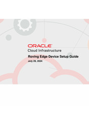 Oracle Roving Edge Device Setup Manual