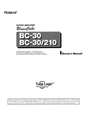 Roland Blues Cube BC-30/210 Owner's Manual