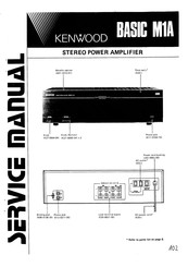 Kenwood Basic M1A Service Manual