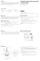 APG RST-4101 Installation Manual