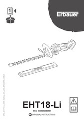 Erbauer 5059340486567 Original Instructions Manual