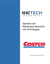 Dentech Line 1B Packaging Operation And Maintenance Manual