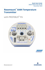 Emerson Rosemount 644h Quick Start Manual