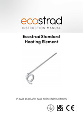 Ecostrad Standard Heating Element Instruction Manual
