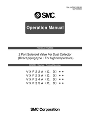 SMC Networks VXF25A Operation Manual