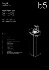 Borg & Overstrom b5 Install & Operation Manual