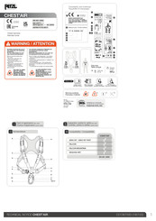 Petzl CHEST'AIR Technical Notice
