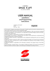 Elettronica Santerno 15P0095B6 User Manual