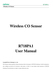 netvox R718PA1 User Manual