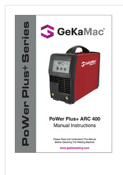 GeKaMac PoWer Plus+ Series Manual Instruction