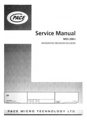 Pace MSS 200-1 Service Manual