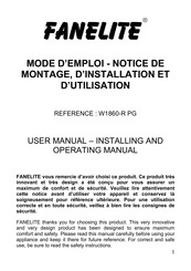Fanelite W1860-R PG User Manual