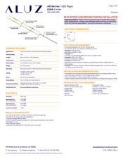 ALUZ ZUDA A8 Series Installation Manual