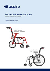 aidacare Aspire Socialite Attendant Propelled User Manual