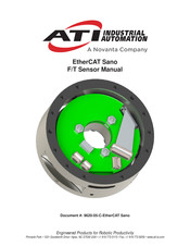 Novanta ATI EtherCAT Sano74 Manual