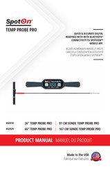 Innoquest SpotOn TEMP PROBE PRO Product Manual