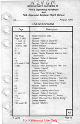 Beechcraft Duchess 76 Pilot Operating Handbook