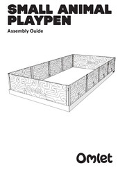 Omlet SMALL ANIMAL PLAYPEN 111.0005 Assembly Manual