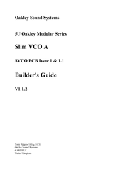 Oakley 5U Builder's Manual