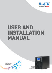 LEGRAND NUMERIC Valura User And Installation Manual