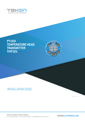 Tekon THP101 Installation Manual