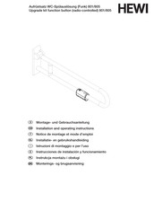 Hewi 801.50D060 Installation And Operating Instructions Manual
