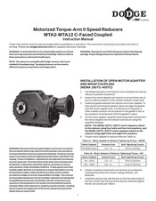 RBC DODGE MTA7315H Instruction Manual