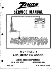 Zenith X547X1 Service Manual
