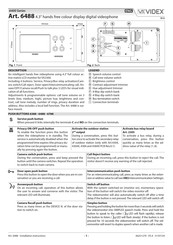 Videx 6400 Series Manual