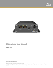 peplink MAX-ADP-LTE-US-DC-T-PRM User Manual