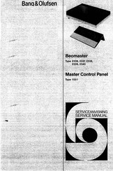Bang & Olufsen Beomaster 6500 Service Manual
